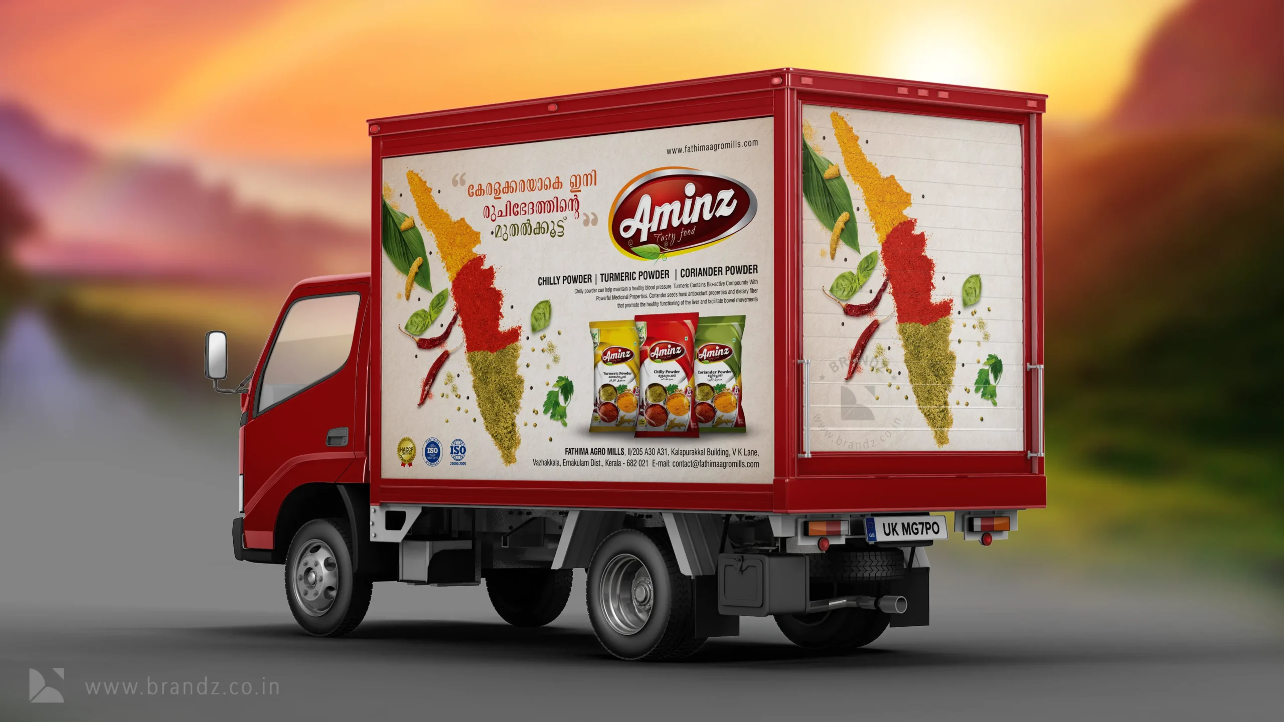 Aminz Condiments Vehicle brand