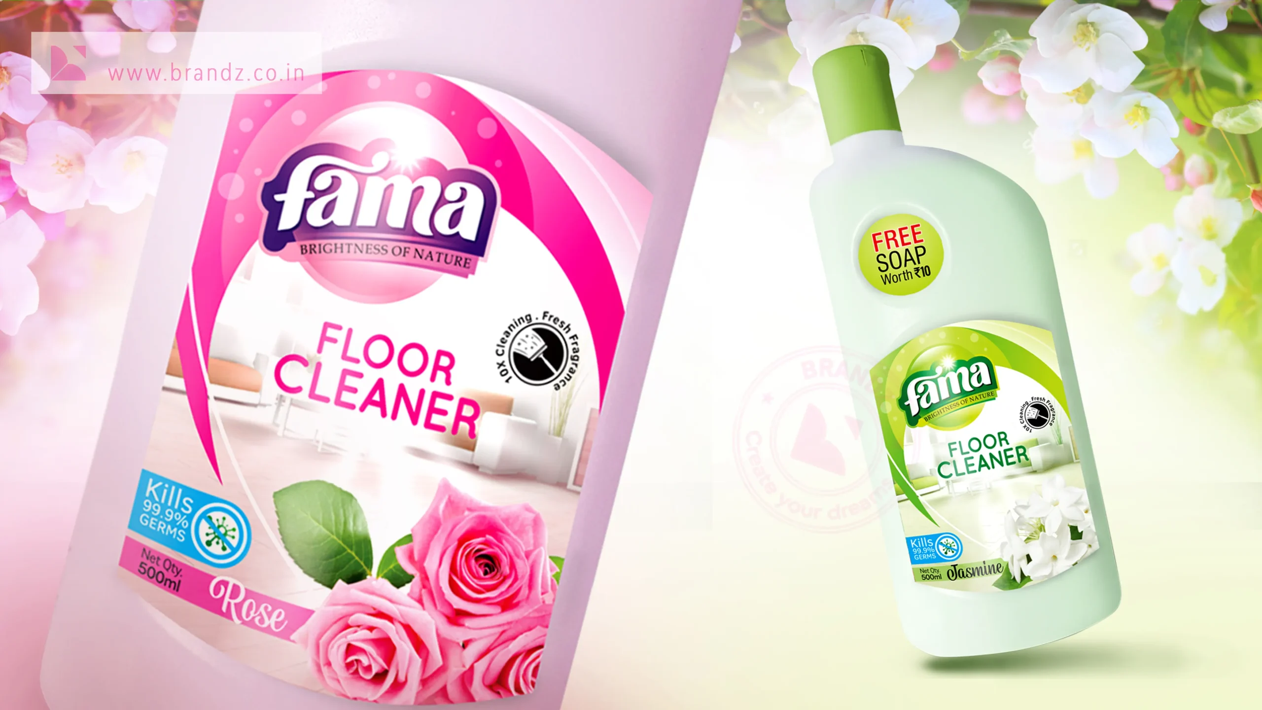 Fama Floor Cleaner Labels