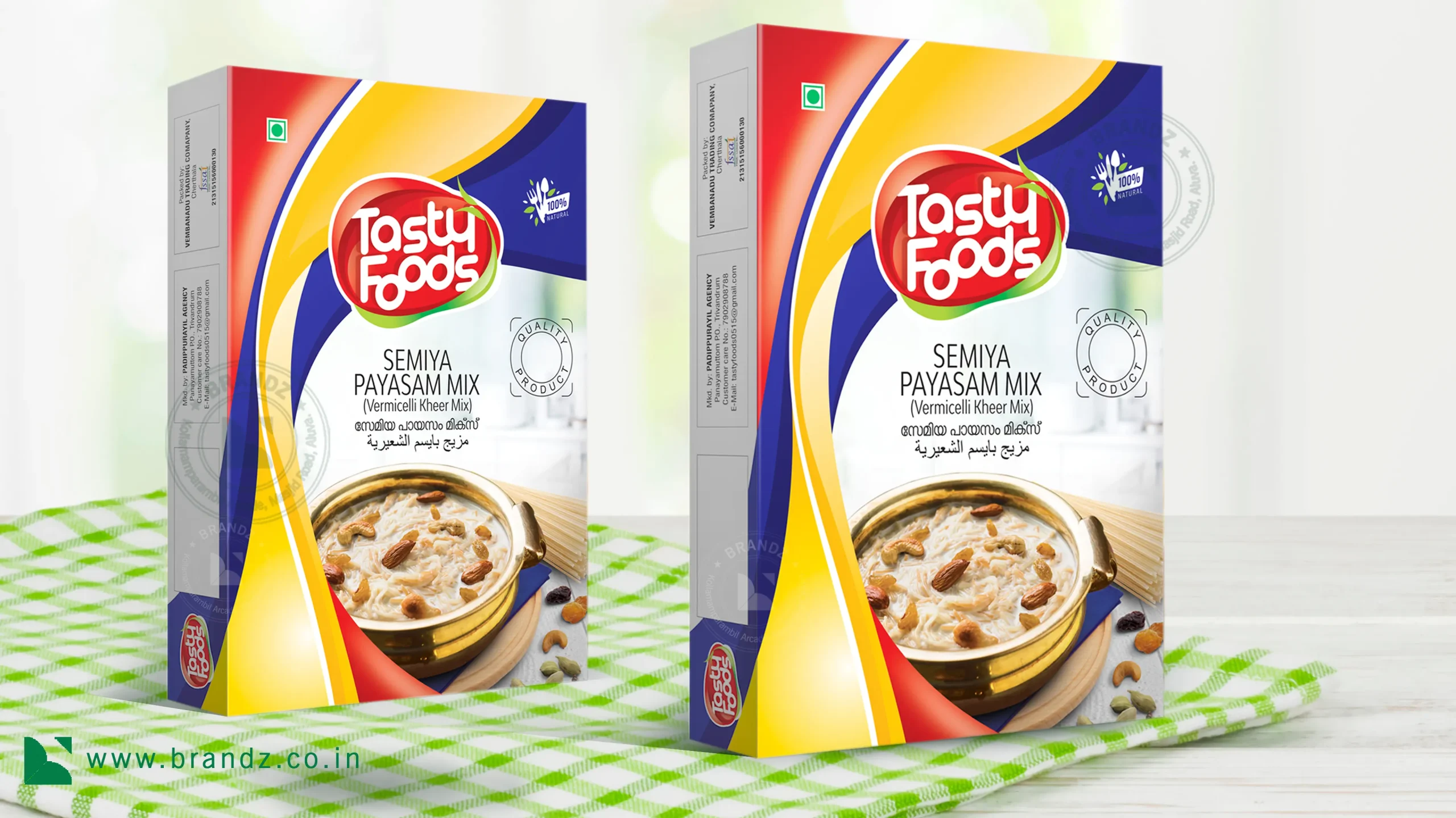 Tasty Foods Semiya Payasam Mix Box