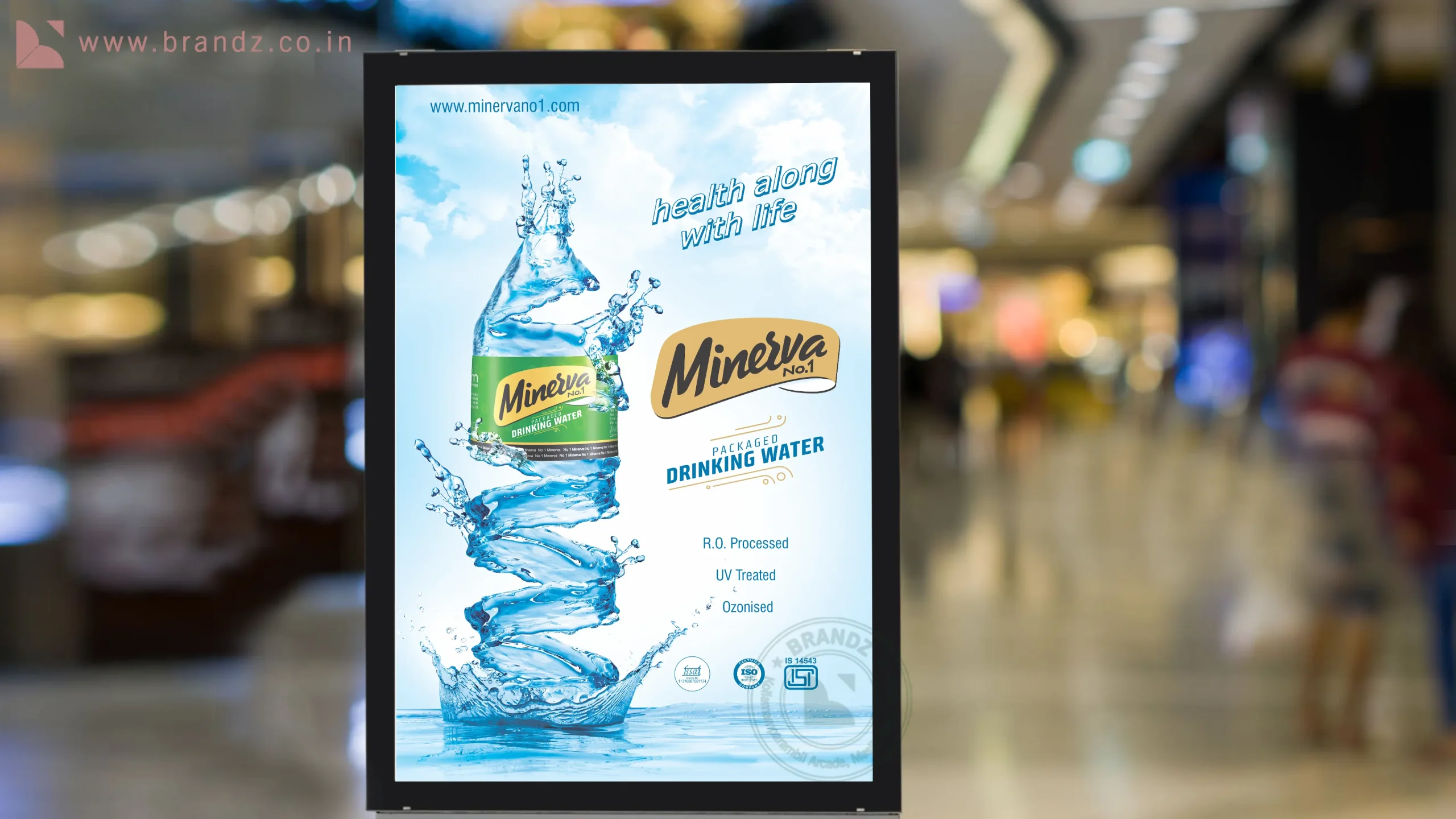Minerva Drinking water poster Promotions