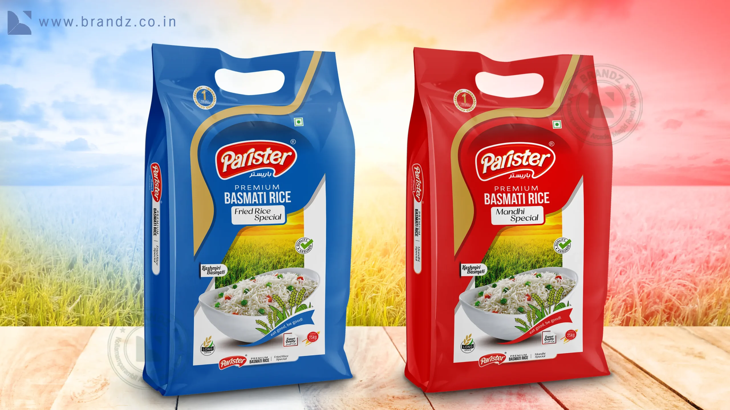 Parister Premium Basmati Rice Bag