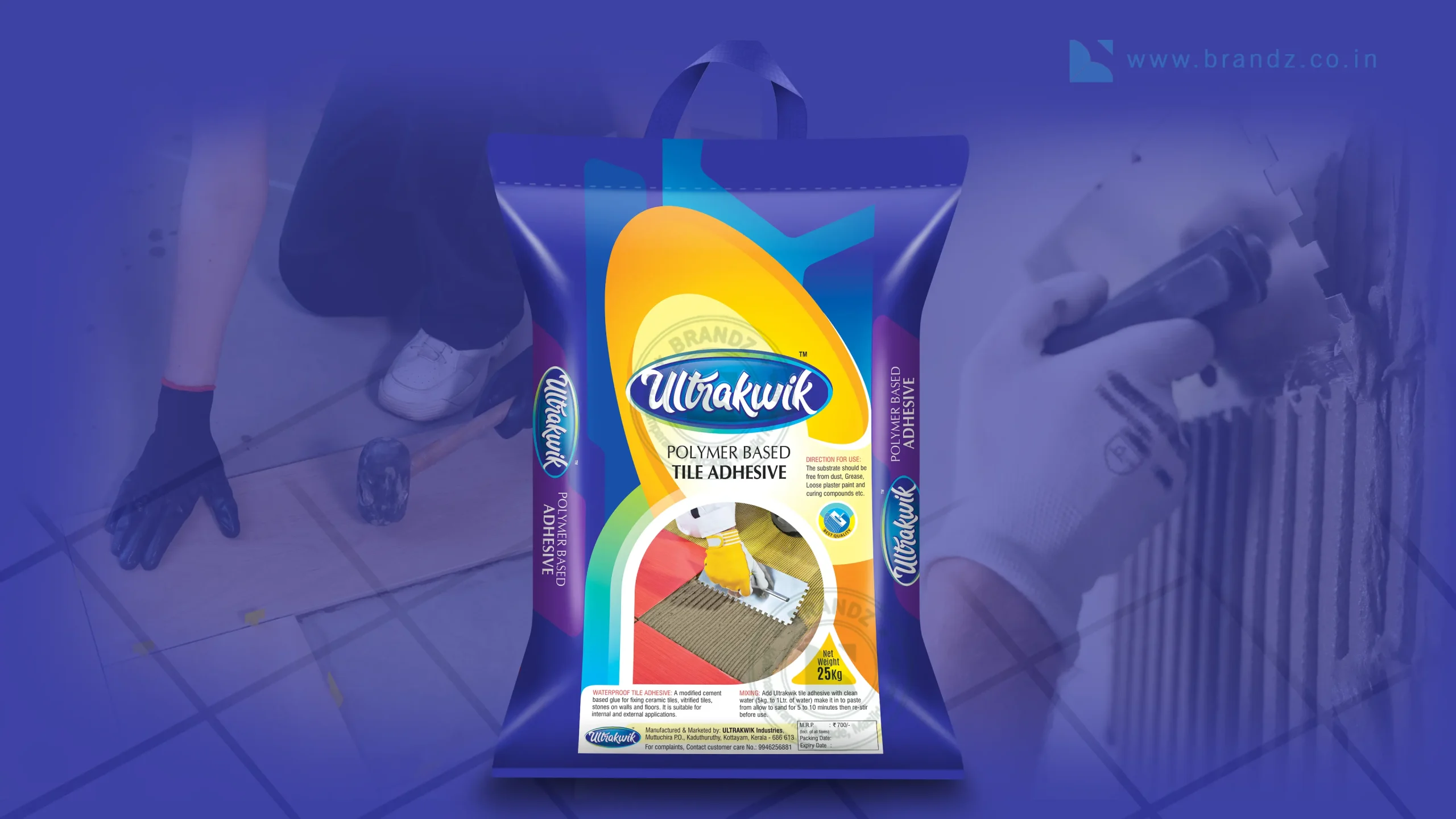 Ultrakwik Tile Adhesive Bag