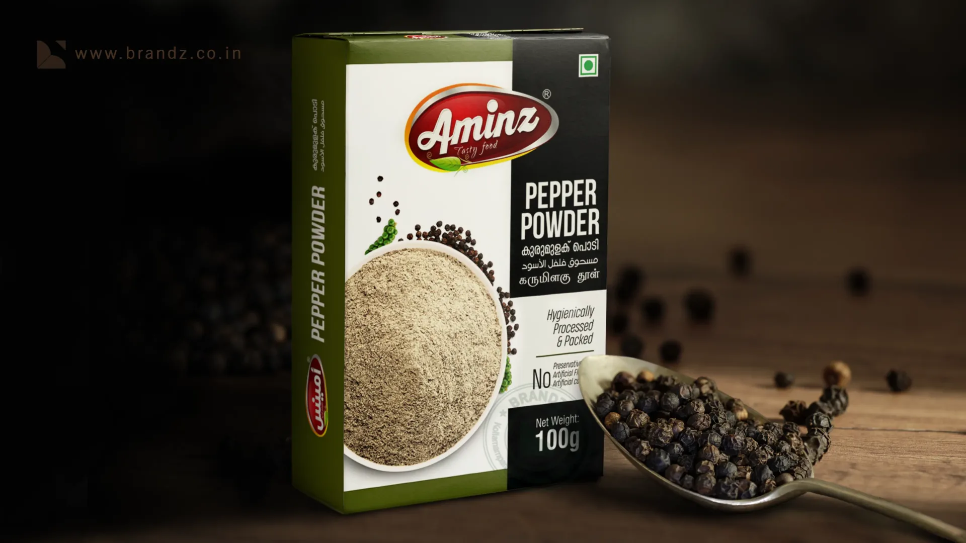 Amins Pepper Powder Duplex Box